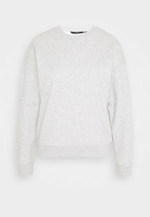 Felpa - mottled light grey