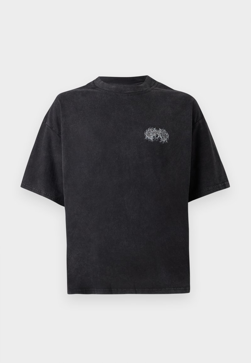 FAVELA T-shirt print zwart