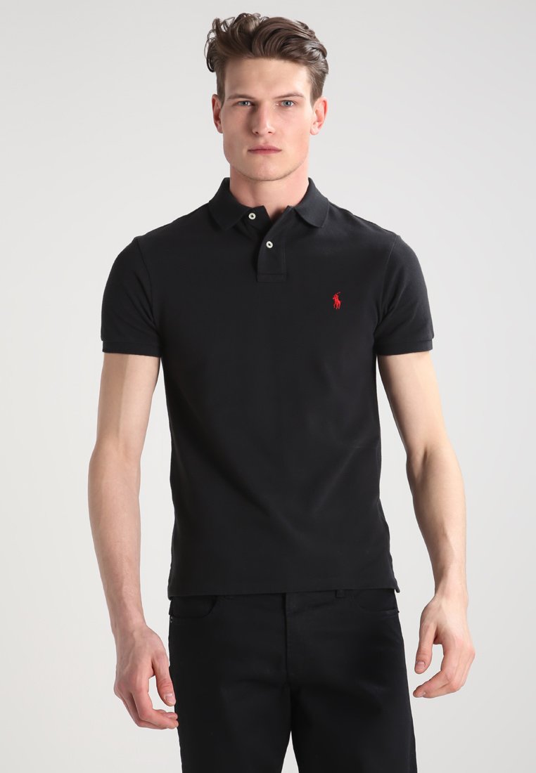 Polo Ralph Lauren SLIM FIT - Polo - black/nero - Zalando.it