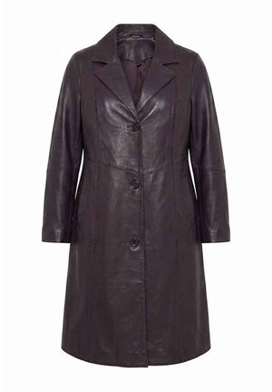 Ulla Popken, Cappotto classico - dark plum