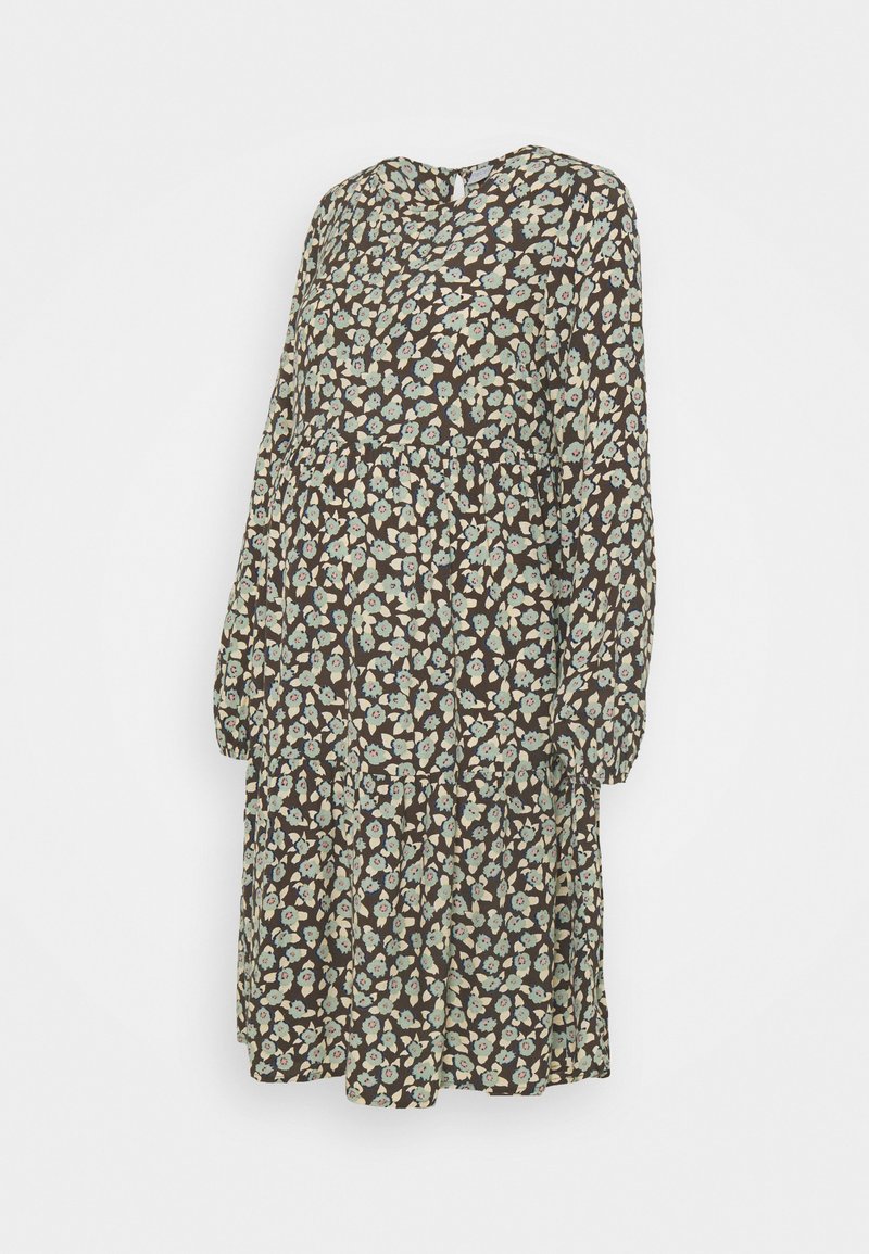 Pieces Maternity Jurk olijfgroen