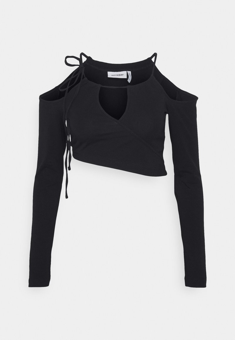 Weekday Longsleeve zwart