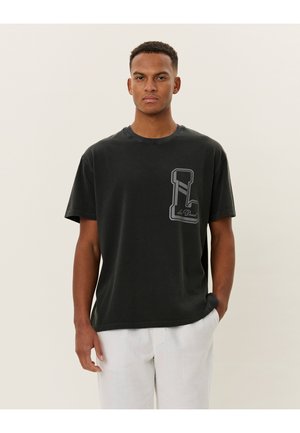 Les Deux LIBERTÉ - Print T-shirt - black