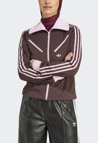 adidas Originals MONTREAL  - Camisola com fecho - shadow brown