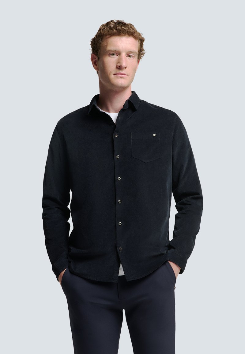 NO EXCESS STYLISH AND COMFORTABLE - Overhemd - night blue