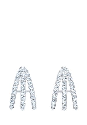 SPARKLING BASIC - MIT KRISTALLEN VON SWAROVSKI® - Boucles d'oreilles - silberfarben