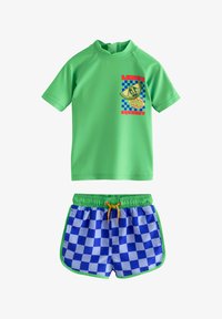 Unausgewählt, green blue check