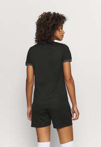 Puma TEAM GOAL  - Sportiniai marškinėliai trumpomis rankovėmis - black/asphalt