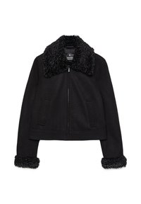 WITH DETAIL - Giacca in similpelle - black