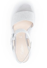 Gabor Sandaler - silber light grey