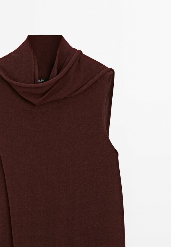 Maxi dress - bordeaux4