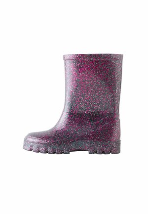 Next, REGULAR FIT - GLITTER WELLIES - Gummistiefel - black