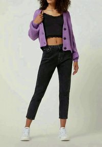 ONLY ONLVICKY SEAMLESS CROPPED - Undershirt - schwarz