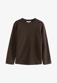 Unselected, chocolate brown
