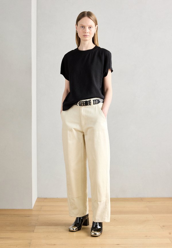 STYLE SHORT SLEEVE CREW NECK WITH TAPE SOLID - Basic T-shirt3