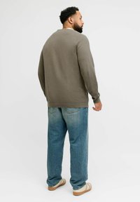 Jack & Jones JJEHILL CREW NECK  - Džemper - vetiver