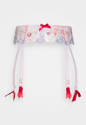 Agent Provocateur ZURI SUSPENDER - Porte-jarretelles - red/blue/sand
