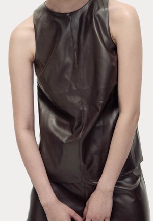 Blouse - brown