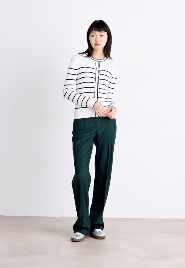 BRETON - Cardigan - cream3