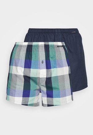 2 PACK - Boxershorts - blue/green/grey