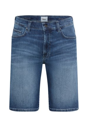 BRAX, STYLE CLINT B - Jeans Shorts - dark steel used