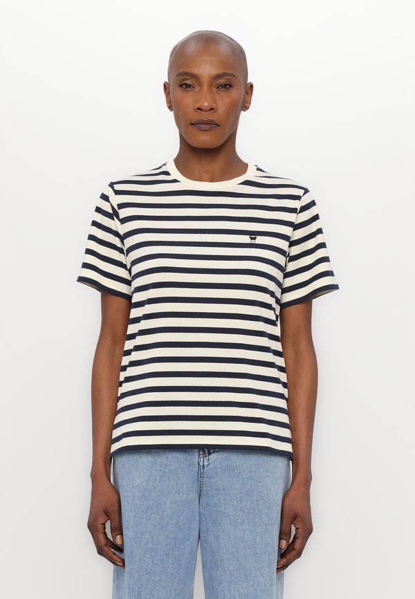 SATRAPO - Print T-shirt - blu