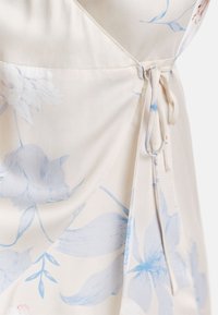 GANT FLORAL PRINT WRAP FRILL - Kasdienė suknelė - putty