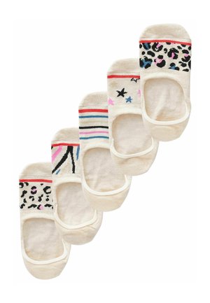 5 PACK.  - REGULAR FIT - Sportzokni - oatmeal animal sparkle