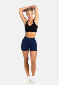 Smilodox ISSY SEAMLESS SCRUNCH  YOGA & PILATES - Tights - marineblau