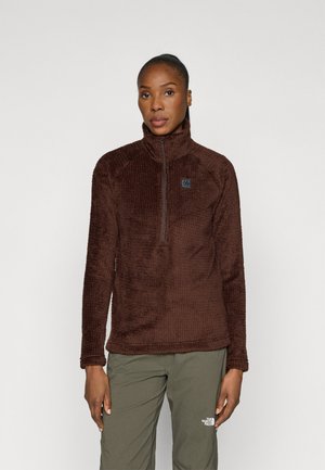 HRANNAR ZIPNECK - Fleece trui - blood bay