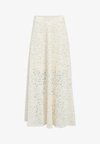Maxi Embroidered - Jupe longue - white sand