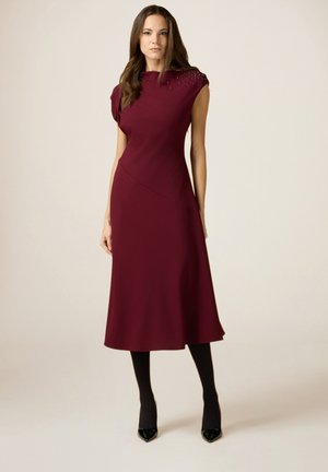 Oltre MIDI CON CASTONI - Vestido de cóctel - bordeaux