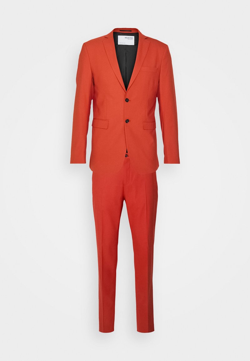 Selected Homme Kostuum okergeel