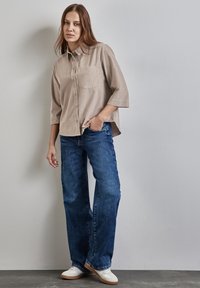 Street One Button-down blouse - beige
