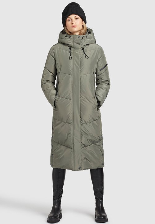 Threadbare PERIDOT QUILTED PUFFER Winterjas stone/graniet Zalando.be