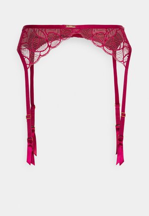 LEONIE SUSPENDER - Reggicalze - beet red