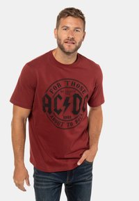 JP1880 AC/DC - T-shirts print - rostrot