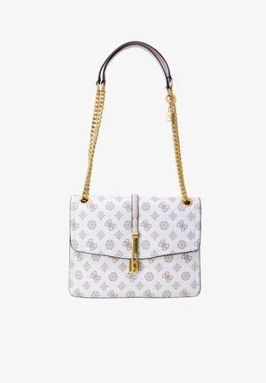 Guess JAMES LOGO GIRLFRIEN - Borsa a mano - white