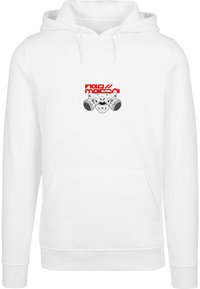 Merchcode NEOMACHI - SAIGAI HOODY V2 - Felpa con cappuccio - white