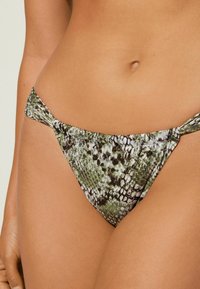 Tezenis CLASSIC SNAKE BRAZILIAN - Bas de bikini - Black