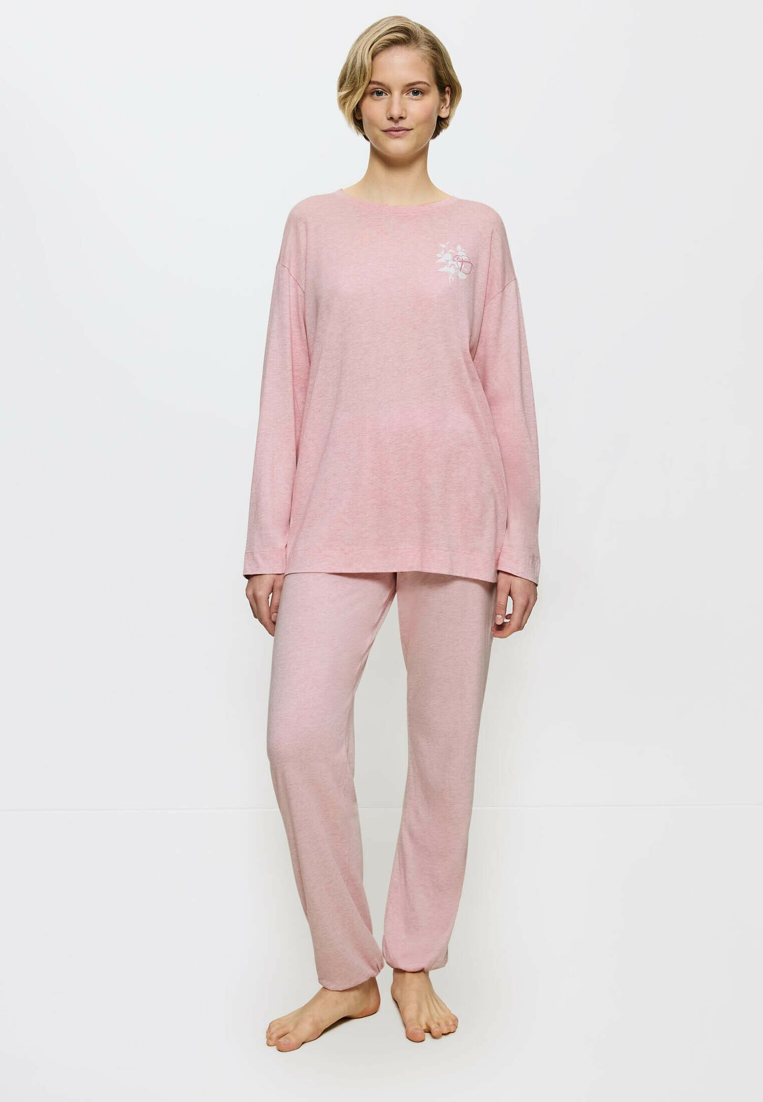 Triumph Pyjama Sets PK 03 LSL X 10216533 Dunkelblau Regular Fit