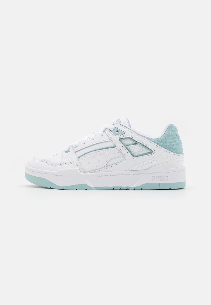 Puma SLIPSTREAM UNISEX - Tossud - white/turquoise surf