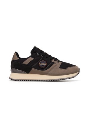 SNEAKER - Sneakers basse - black/brown mg