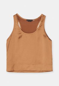 AVRIL BOXY TANK - Top - camel