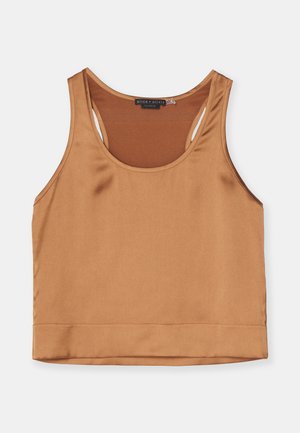 Alice + Olivia AVRIL BOXY TANK - Top - camel