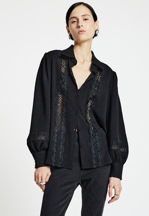 TINTA UNITA - Hemdbluse - ultrablack