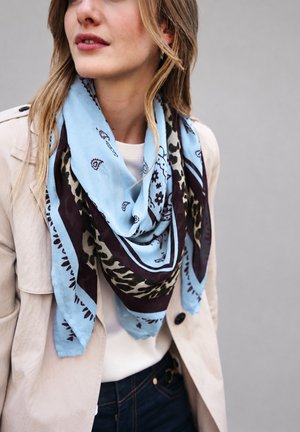 Street One Studio, TUCH MIT GRAFISCHEM MUSTER - Foulard - northern blue