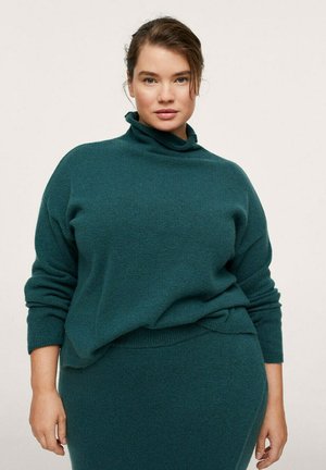 PEACH - Jumper - medium green