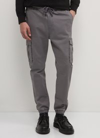 Calliope Pantaloni cargo - grigio