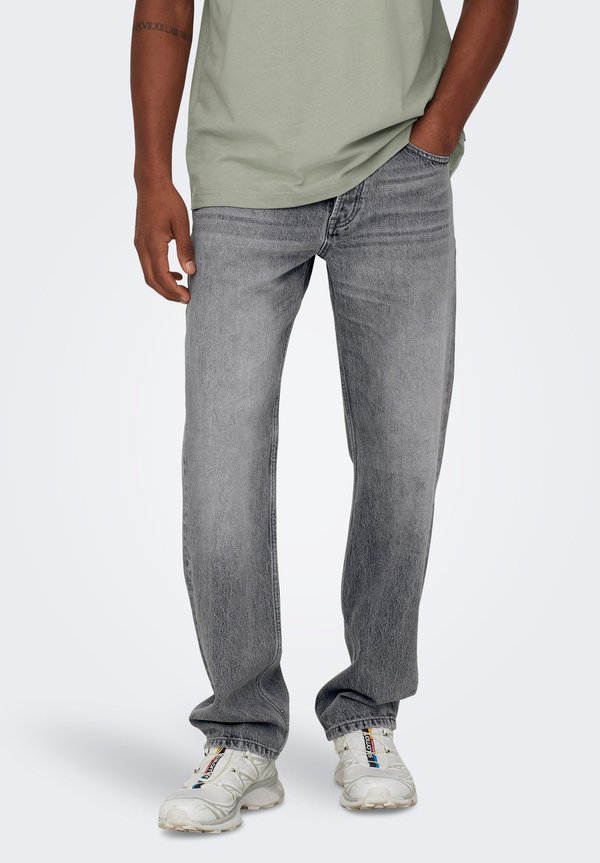 ONSEDGE - Jeans Straight Leg - hellgrau